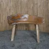 Product image 2 of the product “Garden Bench, made from unique teak root, approx. 110cm Length. The shape may vary. ”